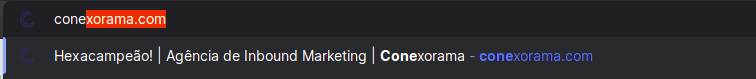 Busca direta URL