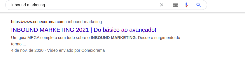 Print de mecanismos de busca do Google
