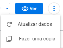 Captura de tela atualizar dados google looker studio