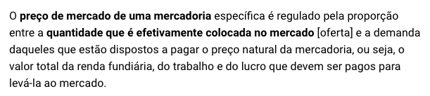 Definição de lei da oferta e procura